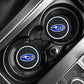 Subaru Silicone Anti-Slip Car Cup Holder Coaster 2-Piece Set for Forester / Impreza / Outback / Legacy / Tribeca / WRX / XV