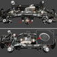 BMW 1 Series E81 E82 E87 E88 / 3 Series E90 E91 E92 E93 Billet Aluminum Rear Differential Mount Insert Kit 2005 - 2013