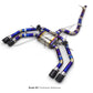Titanium Valved Catback Exhaust System for Audi A3 1.4T 1.8T 2.0T
