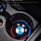 BMW Silicone Anti-Slip Car Coaster / Cup Mat 2-Piece Set for 1 / 3 / 4 / 5 Series, X3 / X5 / X7 (F20 / F40 / G01 / G02 / G05 / G22 / G30 / G32)