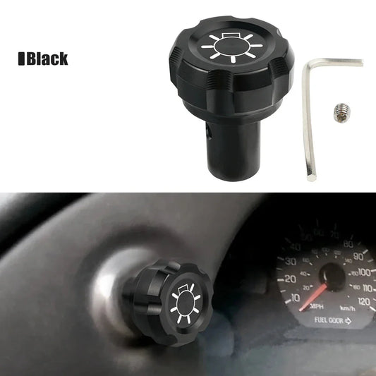 Ford Bronco / F-150 / F-250 / F-350 & Mustang Billet Aluminum Headlight Switch Knob 1992 - 2004 (Replaces F5TZ11661A / F5ZZ11661A)