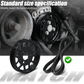 BMW M54 M52TU Aluminum Water Pump & Power Steering Pulley Kit – E46 E39 E38 X3 X5