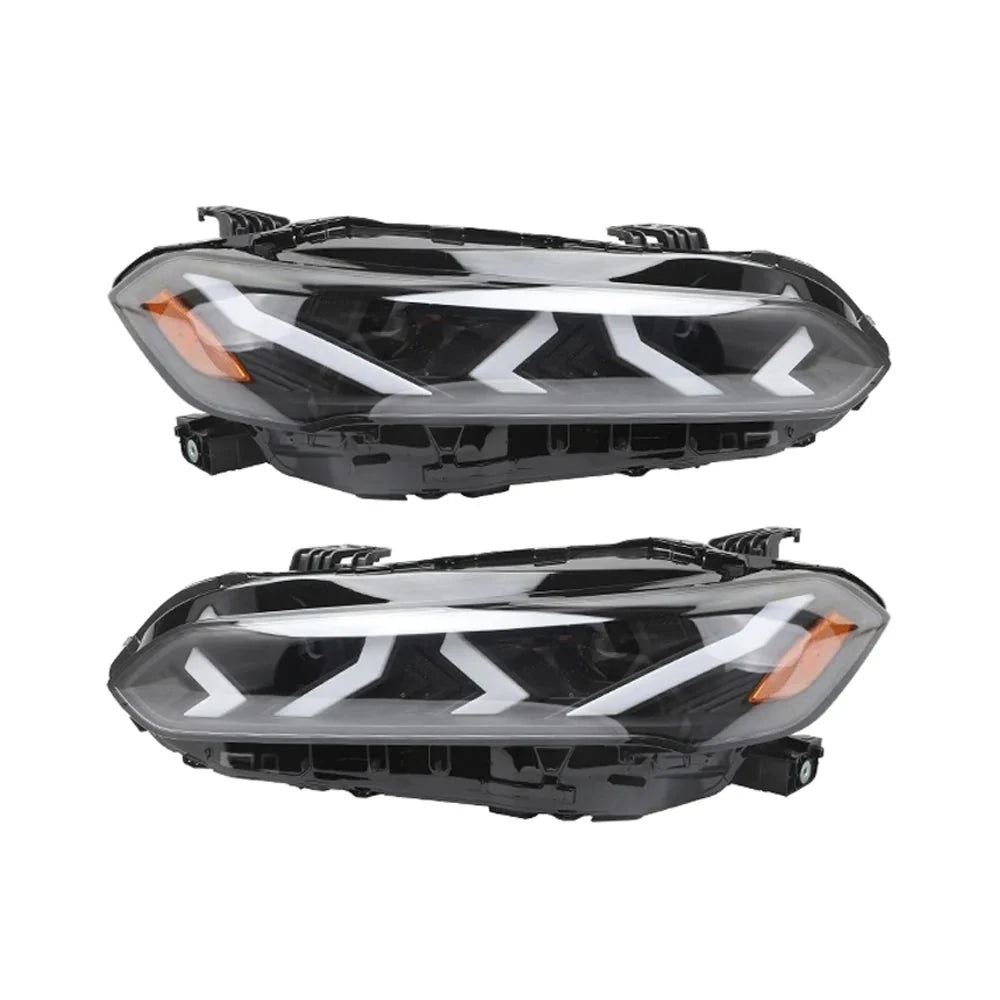 Honda Civic 11th Gen 4-Lens LED Headlight Assembly with Start-Up Animation & Dynamic Turn Signal 2022 - 2023 (Pair)
