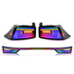 Lexus IS200t / IS250 / IS300 / IS350 Smoked RGB LED Tail Light Assembly 2014 - 2020 (Left & Right / Pair)