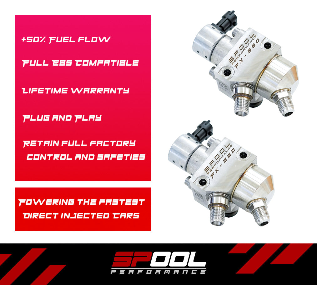 992 Porsche 911 Turbo FX-350 Upgraded High Pressure Fuel Pump System
