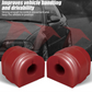 BMW 3 Series E46 80A Polyurethane Front & Rear Anti-Roll Sway Bar Bushing Set 2001 - 2006 (Replaces 31351097179 / 33551138104)
