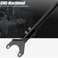 BMW E46 3 Series Sedan Steel Rear Strut Tower Brace Bar 1999 - 2006 (323i / 325i / 328i / 330i)