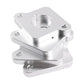 VW / Audi 1.8T 20V to 2.0 TFSI / R8 Coilpack Adapter Plate Set Billet Aluminum (Frosted Silver) for A3 / S3 / A4 / A6 / TT MK1 / Golf MK4 / GTI / Jetta / Beetle / Passat 1996 - 2011