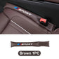 BMW Car Seat Gap Filler Strip Soft Leather Spacer Pads for E30 / E34 / E36 / E46 / E53 / E60 / E87 / E90 / F10 / F30