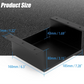 Universal PC680 Black Billet Aluminum Battery Hold Down Tray & Mounting Bracket Kit Car Truck Boat ATV UTV
