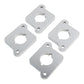 VW / Audi 1.8T 20V to 2.0 TFSI / R8 Coilpack Adapter Plate Set Billet Aluminum (Silver) for A3 / S3 / A4 / A6 / TT MK1 / Golf MK4 / GTI / Jetta / Beetle / Passat 1996 - 2011