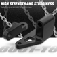 Jeep Wrangler TJ & Cherokee XJ 4.0L Inline-6 Billet Aluminum Alternator Relocation Bracket Kit 1996 - 2002