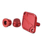 BMW N54 / N55 / S55 Engine Billet Aluminium Oil Thermostat Housing Cover & Plug Kit (Replaces 11617568552)