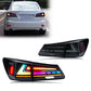 Lexus IS250 / IS350 / IS-F 2IS LED RGB Tail Light Assembly with Sequential Turn Signal & Start-Up Animation 2006 - 2013 (Left & Right / Pair)