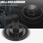 Universal Billet Aluminum Rear Wiper Delete Plug – Black Anodized