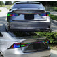 Lexus IS200t / IS250 / IS300 / IS350 Smoked RGB LED Tail Light Assembly 2014 - 2020 (Left & Right / Pair)