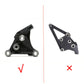 Honda Civic Si / CR-V / K-Swap K20 K24 Black Billet Aluminum K-Series Engine Block Bracket Passenger Side 2002 - 2006