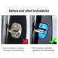 BMW Carbon Fiber Car Door Lock Cover Sticker Set (4-Piece) for E30 / E36 / E39 / E46 / E60 / E70 / E87 / E90 / E91 / F10 / F20 / F30