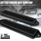 BMW E81 / E82 / E87 / E88 1 Series, E90 / E91 / E92 / E93 3 Series & E84 X1 Cowl Delete Replacement Air Filter Set 2005 - 2015 (2-Piece HVAC Cowl Filter)
