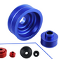 Subaru Impreza WRX / STi EJ20 / EJ25 2.0L / 2.5L Lightweight Aluminum Crankshaft Pulley 2002 - 2007 (Version 7 / 8 / 9 / Blue / Red / Black)