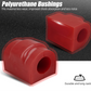 BMW Polyurethane Sway Bar Bushings 18mm – Rear Suspension Upgrade (E36 E46 Z4)