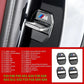 BMW Carbon Fiber Car Door Lock Cover Sticker Set (4-Piece) for E30 / E36 / E39 / E46 / E60 / E70 / E87 / E90 / E91 / F10 / F20 / F30