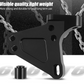 Honda Civic Si / CR-V / K-Swap K20 K24 Black Billet Aluminum K-Series Engine Block Bracket Passenger Side 2002 - 2006
