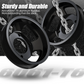 BMW M54 M52TU Aluminum Water Pump & Power Steering Pulley Kit – E46 E39 E38 X3 X5