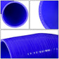2.75" to 3.00" 45 Degree Reducer Silicone Hose 3-Ply Blue