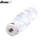 LED RGB Shift Knob 15mm Transparent Bubble   W/ Thread Adapters