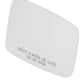87-93 Jeep Wrangler Mirror Glass Lens - Right Side