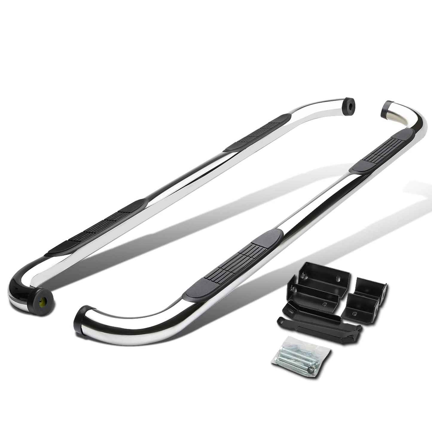 00-13 Chevrolet Yukon XL / Suburban 3" Round Nerf Bars Silver