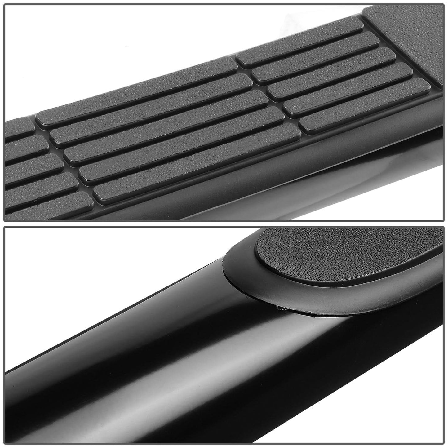 99-16 Chevrolet Silverado Standard Cab 3" Round Nerf Bars Black