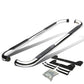 02-08 Dodge Ram 1500/2500/3500 Quad Cab 3" Round Nerf Bars Silver