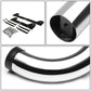 02-08 Dodge Ram 1500/2500/3500 Quad Cab 3" Round Nerf Bars Silver