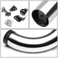 2009-2014 Ford F-150 Regular Cab 3" Round Nerf Bars - Silver