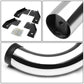 99-16 Ford F-250 F-350 Super Duty Crew Cab 3" Round Nerf Bars Silver
