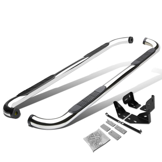 05-10 Jeep Grand Cherokee / Commander 3" Round Nerf Bar Silver