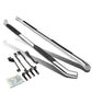 07-13 Acura MDX 3 Inch Round Nerf Bars Step Rails Silver