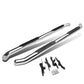 01-06 Acura MDX / 03-08 Honda Pilot 3" Round Nerf Bar Step Bar Silver