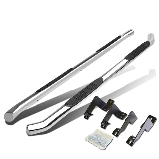 2005-2020 Toyota Tacoma 3" Round Nerf Bars - Chrome