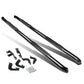 2005-2020 Toyota Tacoma Double Cab 3" Round Nerf Bars - Black