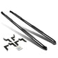 2007-2020 Toyota Tundra Double Cab 3" Round Nerf Bars - Black