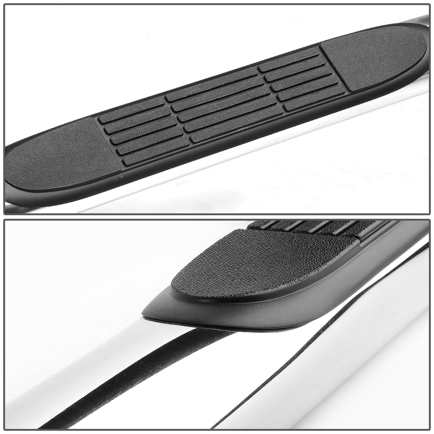 07-16 Toyota Tundra Crew Cab 3" Round Nerf Bars - Silver