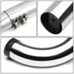 Universal 3 Inch Round 90 Degree Nerf Bar Step Bar Silver