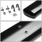 04-14 Ford F-150 Super Cab 4" Oval Straight Nerf Bars - Black