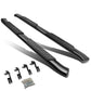 99-16 Ford F-250 F-350 Super Duty 5" Oval Nerf Step Bars Black