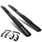 2019-2020 Chevrolet Silverado Crew Cab 5" Oval Nerf Bars - Black