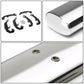 2019-2020 Chevrolet Silverado Crew Cab 5" Oval Nerf Bars Silver