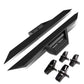 2007-2016 Jeep Wrangler 2-Door Step Down Nerf Bars - Black